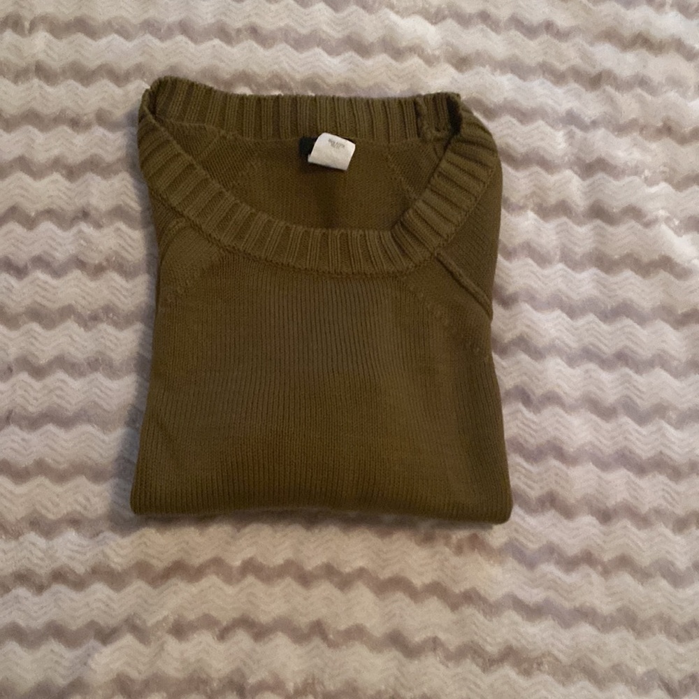 J. Crew Green Sweater Size XS